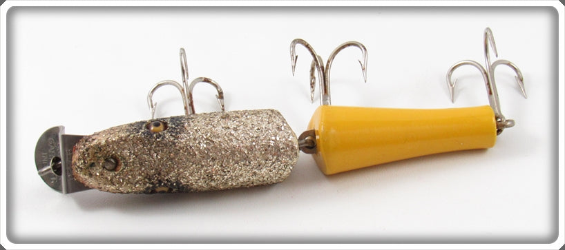 Vintage Creek Chub Yellow Pickerel Jointed Pikie 2600 Y Lure For Sale