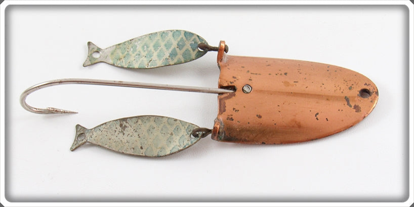 collectible fishing lures for sale dardevle Vintage Lou Eppinger Copper Dardevle Klinker Lure In Box For Sale