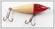 Vintage Moonlight / Paw Paw Red & White Transitional Bait