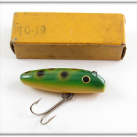Vintage Shur Strike Frog Trout Oreno Lure In Box TO-19