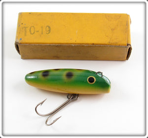 Vintage Shur Strike Frog Trout Oreno Lure In Box TO-19
