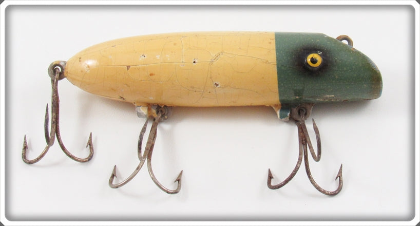 bass oreno lure Vintage South Bend Special Order Blue Head White Better Bass Oreno Lure