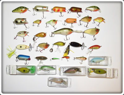 Collection Of 31 Gary Bowles Indiana Made Lures