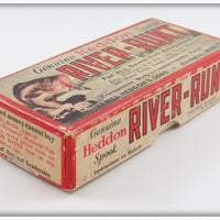 Heddon Allen Stripey River Runt Empty Box 9409PAS