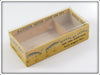 F.S. Burroughs Aqua Bat In RW Box With Aqua Tabs