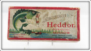 Vintage Heddon Shiner Scale Baby Gamefisher Empty Box 5409P