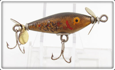 Vintage Clover Creek Obscure Altoona, Pennsylvania Spotted Minnow Lure