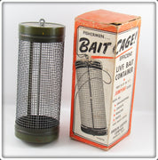 Vintage Oberlin Canteen Co Live Bait Cage In Box 