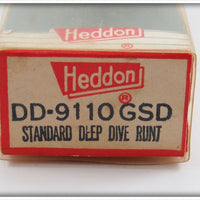 Heddon Green Shad Deep Dive River Runt In Box DD-9110-GSD