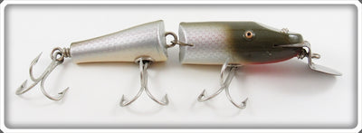 Vintage Creek Chub Silver Shiner Jointed Snook Pikie 5503 Special Lure