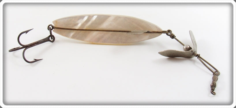 antique mother of pearl fishing lures Vintage Pflueger Or Haynes Pearl Magnet Minnow Lure For Sale