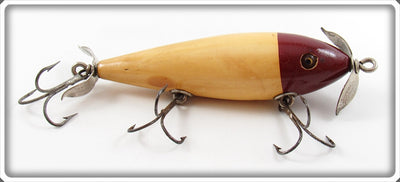 Shakespeare Red & White Jim Dandy Floating Minnow Lure