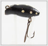 Unknown Black White Spots Fly Rod Lure