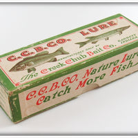 Creek Chub Frog Finish Weed Bug In End Label Box 2819