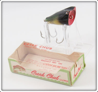 Creek Chub / Shakespeare Perch Pop Eye Midget Plunker In Box