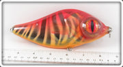 B.E. Fire Tiger Contemporary Large Musky Lure