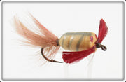 Vintage Heddon White Fly Rod Bug A Bee Lure