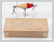 Clover Creek Baits Red & White River Midget Lure In Box