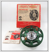 Vintage Heddon Green Winona Extra Capacity Reel In Box 