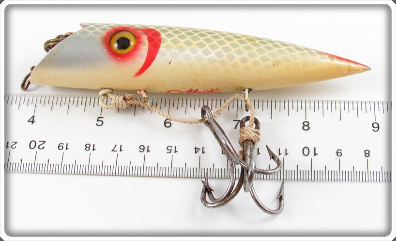 dating fishing lures Vintage Martin Silver Scale Salmon Plug In Mackerel Box For Sale