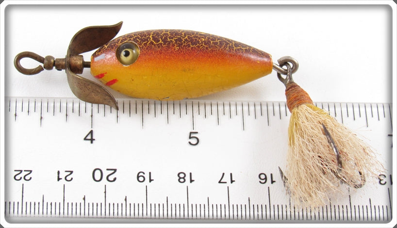 buoy fishing lure Vintage Heddon Sienna Artistic Minnow Lure With Casting Buoy For Sale
