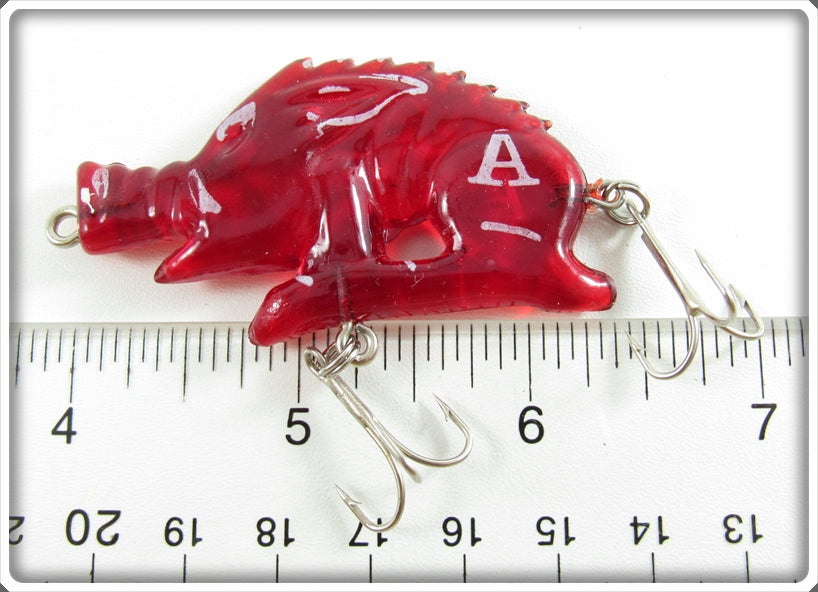 arkansas razorback fishing lure Vintage Cotton Cordell Arkansas Razorbacks Razorbug Pig Lure For Sale