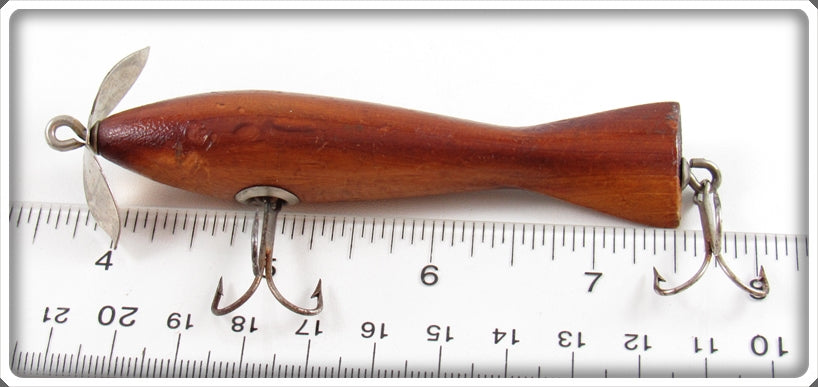 dick's fishing lures Vintage Dick's Cedar Plugs Cedar Fantail Minnow Lure For Sale