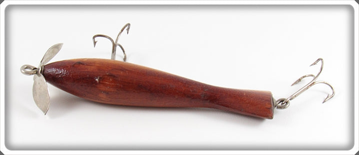 dick's fishing lures Vintage Dick's Cedar Plugs Cedar Fantail Minnow Lure For Sale