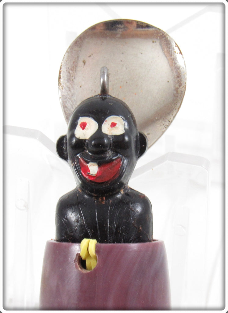black sambo fishing lure for sale Vintage Sam-Bo Naughty Novelty Lure For Sale