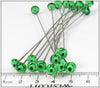 Lot Of 20 Green Glass Eyes For Lure Making, Repair Or Replacement A12