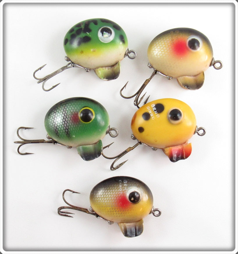 dingo fishing lures Vintage South Bend Fin Dingo Lot Of 5 Lures For Sale
