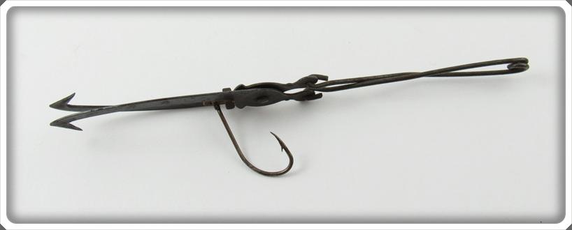 auto close fish hook Antique Monarch Automatic Fish Hook For Sale