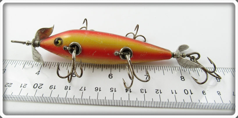 Vintage Heddon Rainbow 150 Five Hook Minnow Lure 151 For Sale