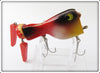 Vintage Coulter Lures Red & Black Thrasher Frog Lure