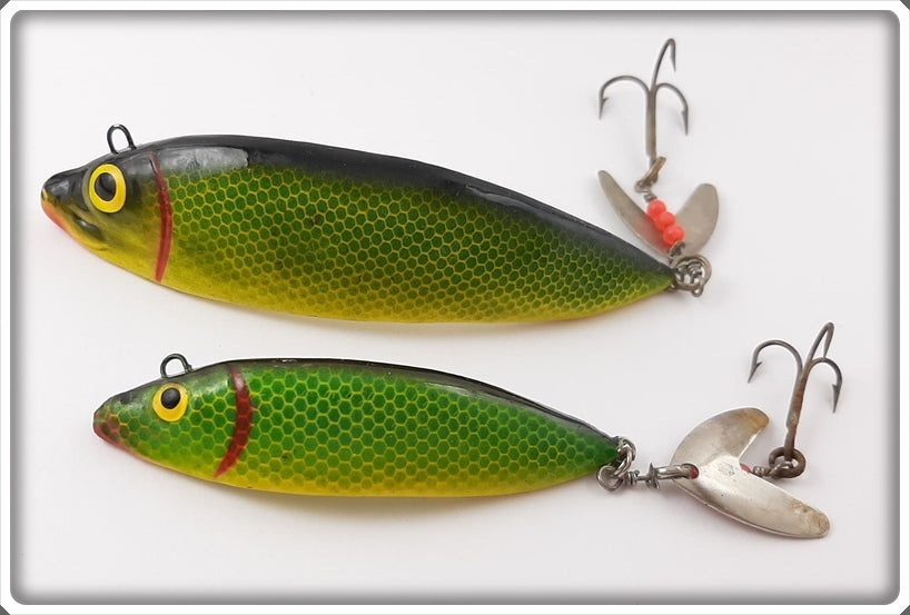 charlie o fishing lures for sale Vintage C Lite Charlie White The Lure Pair For Sale