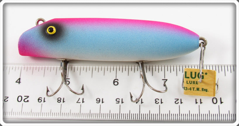 Arnold Tackle Corp Pink & Blue Fireplug Bass Oreno Lure In Box 525 F