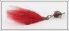 South Bend Red Jersey Bucktail Spinner With Bing Hook