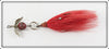 South Bend Red Jersey Bucktail Spinner With Bing Hook
