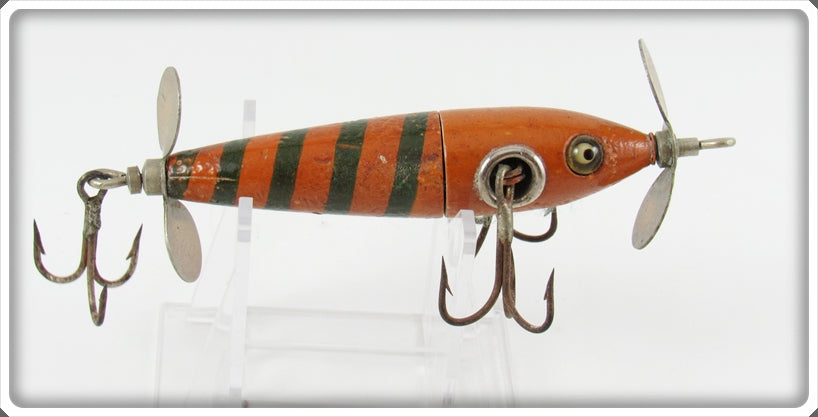 Vintage The Charmer Minnow Co Orange & Green Charmer Minnow Lure