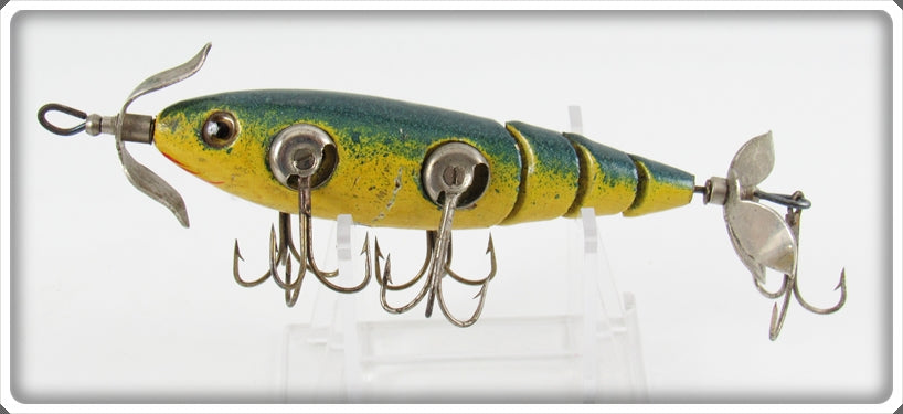 Antique Adolph Arntz The Michigan Life Like Minnow Lure In Box