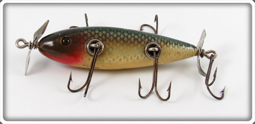 Creek Chub Chub Scale Five Hook Underwater Spinner Minnow 1800 Special