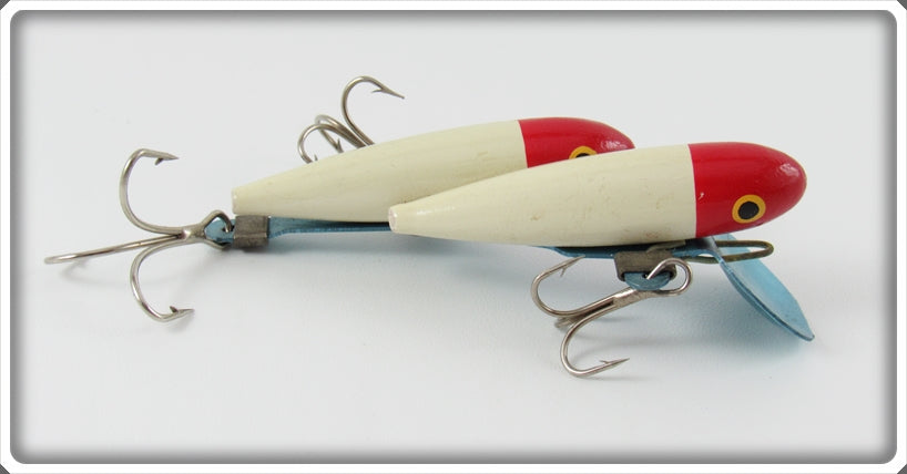 Vintage Staley Johnson Red & White Twin Minn Lure For Sale