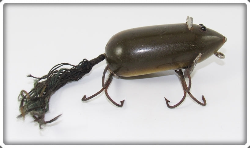 Vintage Creek Chub Natural Mouse Lucky Mouse Lure 3600 For Sale