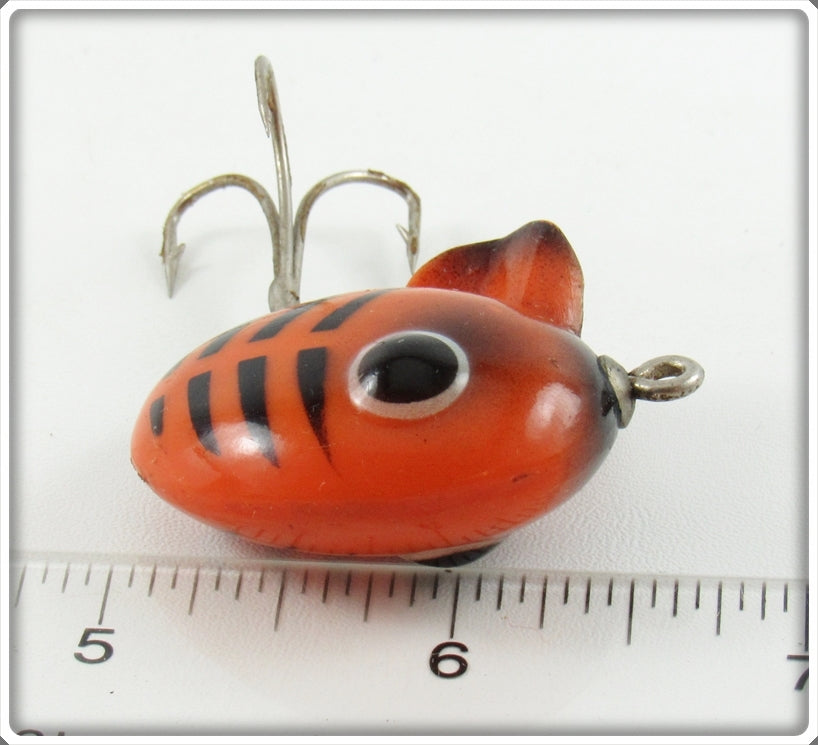 dingo fishing lures Vintage Ropher Orange Black Ribs Fin Dingo Lure For Sale