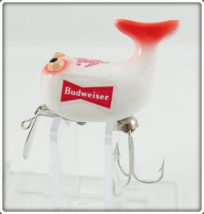 budweiser beer fishing lures Vintage Heddon Budweiser Hi Tail Lure In Box 305 RH Budweiser For Sale