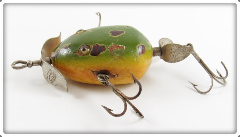 Antique Vintage E.A. Pflueger Kent Champion Floater Frog Lure For Sale | Tough Lures Antique Vintage E.A. Pflueger Kent Champion Floater Frog Lure For Sale | Tough Lures