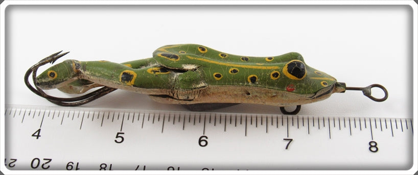 antique frog fishing lures Antique Rhodes Mechanical Swimming Frog Lure In Wood Box For Sale