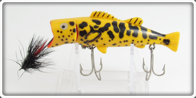 bass lures bug box Buckeye Bait Corp Yellow Coachdog Bug N Bass Lure In Crappie Box