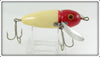 Heddon Red Head White Musky Crazy Crawler In Box
