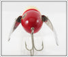 Heddon Red Head White Musky Crazy Crawler In Box